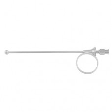Pudendus Anaesthesia Needle Complete with Cannula Stainless Steel, 18 cm - 7" Ø 1.0 x 185 mm
